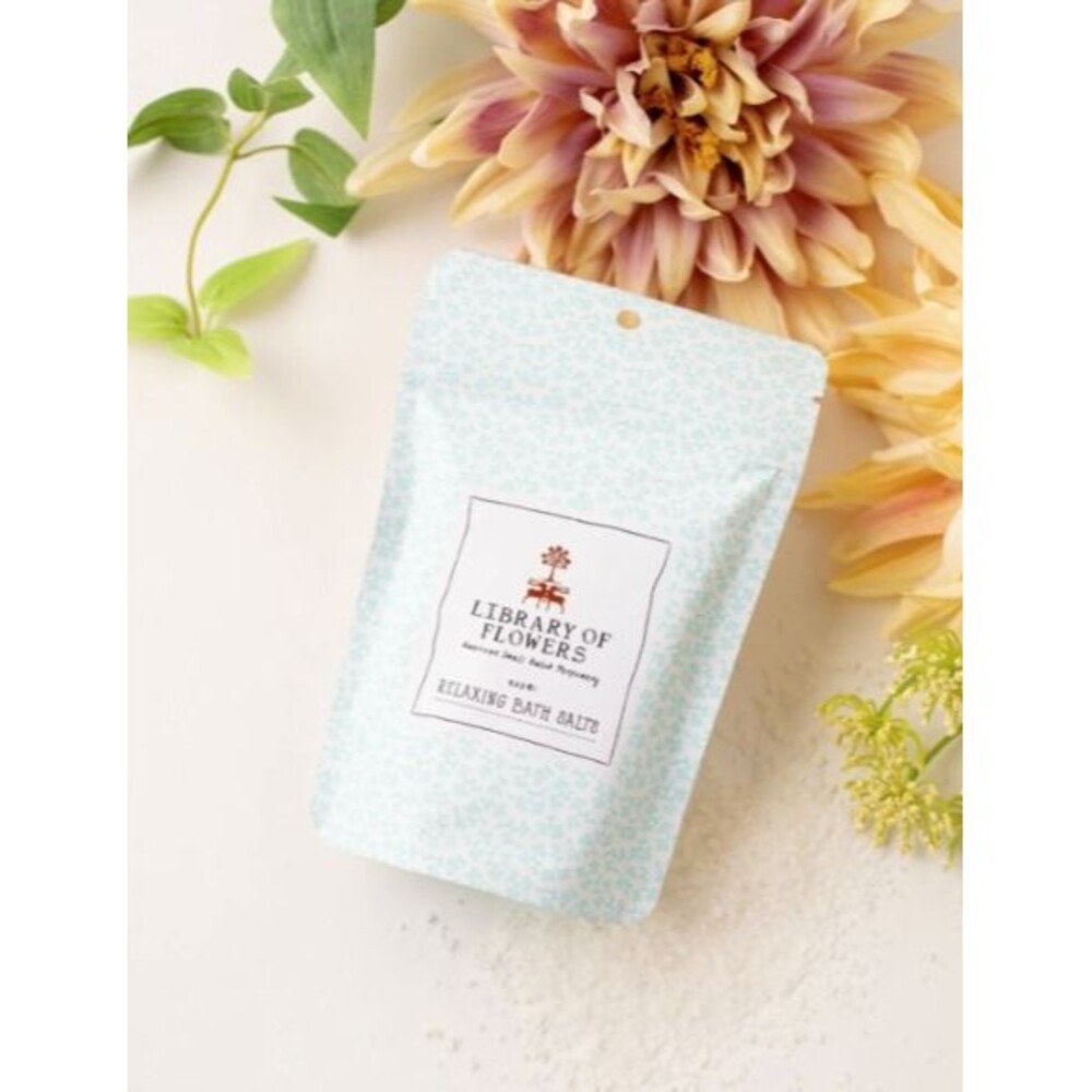 Library of Flowers WILLOW & WATER BATH SALTS 7oz